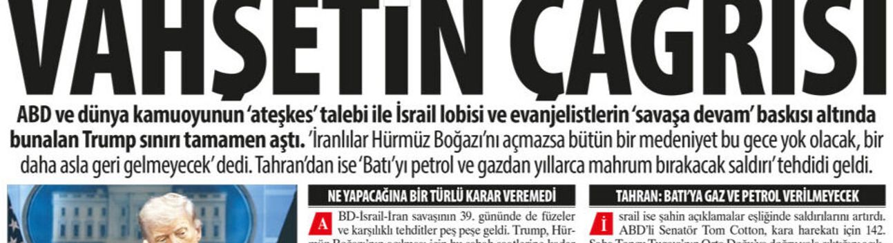 Vahşetin Çağrısı: Trump Kamuoyu İle 'Savaşta Yenilmiş Görünmeme' Kaygısı Arasında Dengesini Kaybetti