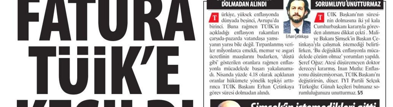 Fatura TÜİK'e Kesildi: Ekonomistler Kararı ‘'Ateşi Düşüremeyen Doktor Dereceyi Kırarmış'’